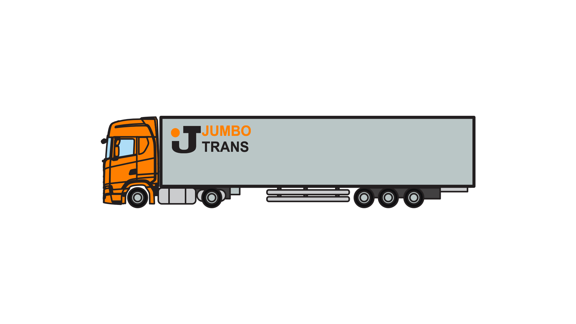 Шторный полуприцеп объёмом 100 м3, МЕГА - Jumbo Trans